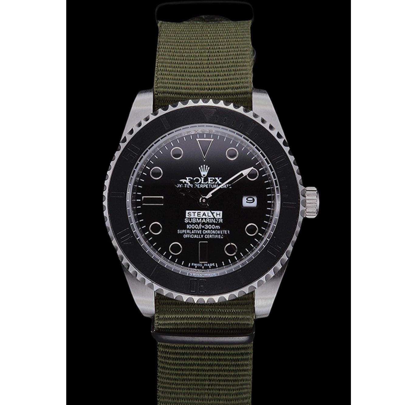 MiroTime 0727 Rolex Stealth Submariner Olive 621990